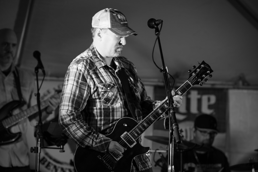 Corey Butler, guitarist with Colorado River Boys
